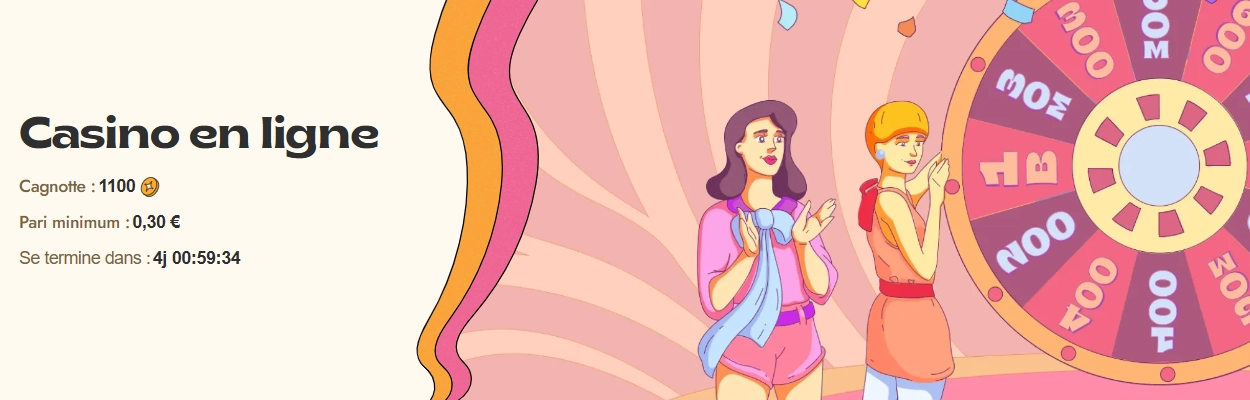 Tournois de casino en ligne sur Vinyl Casino