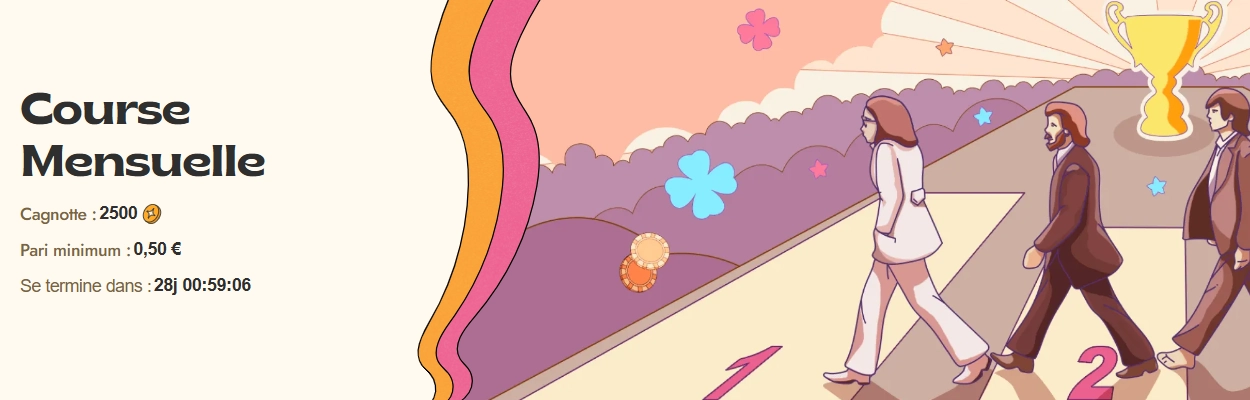 Tournoi mensuel avec prix exclusifs sur Vinyl Casino